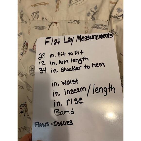 Bimini Bay Outfitters Button Up Short Sleeve NWOT Cream Ships Nautical Mens XXL - Picture 6 of 7